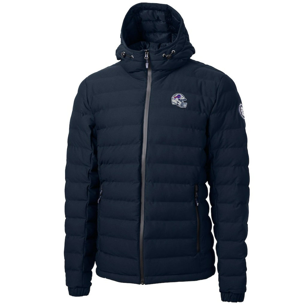 Cutter & Buck Helmet Mission Ridge Repreve Eco Insulated Puffer Full-Zip Jacket - Buffalo Bills
