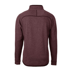 Cutter & Buck Helmet Mainsail Sweater-Knit Half-Zip Pullover Jacket - Washington Commanders