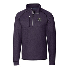 Cutter & Buck Helmet Mainsail Sweater-Knit Half-Zip Pullover Jacket - Baltimore Ravens