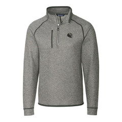 Cutter & Buck Helmet Mainsail Sweater-Knit Half-Zip Pullover Jacket - Baltimore Ravens