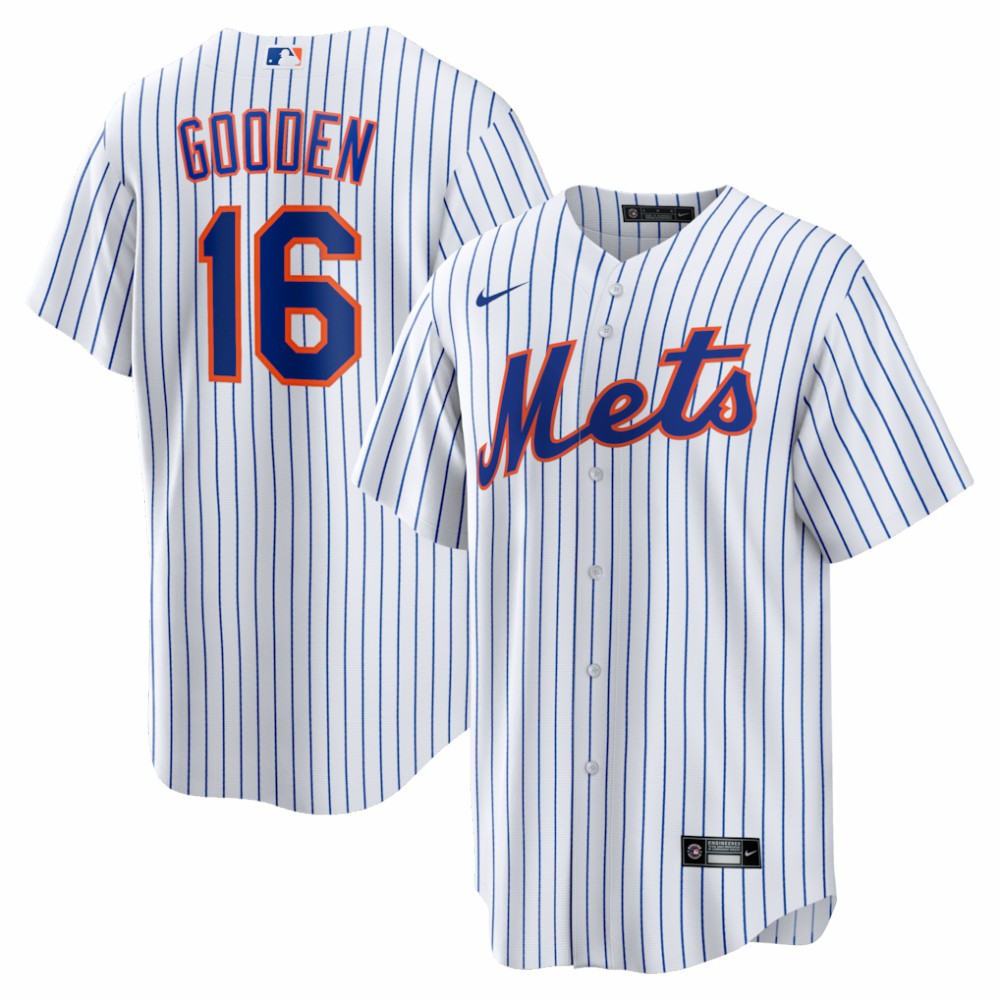 MLB Dwight Gooden New York Mets Nike Home Retired Player Replica Jersey