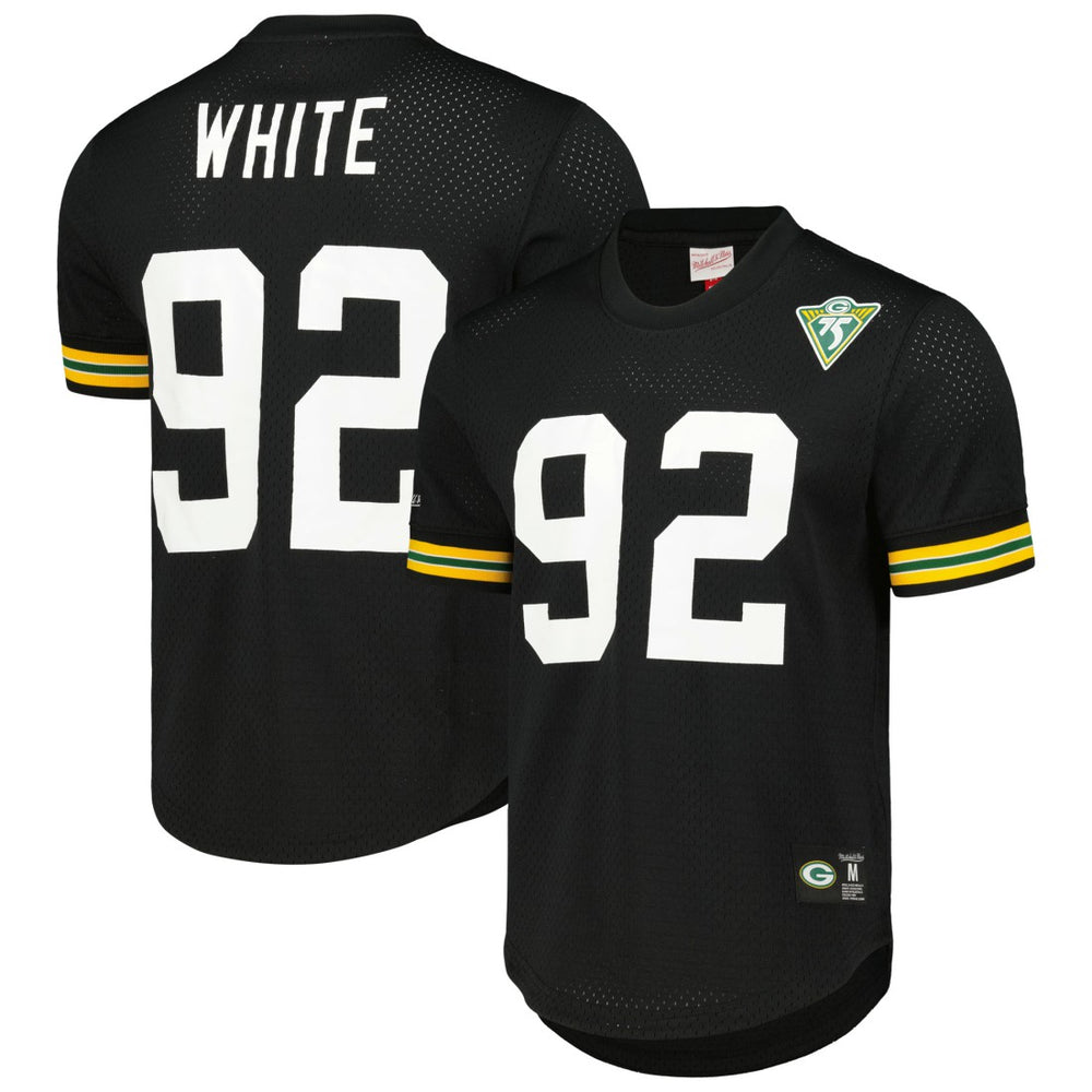 Reggie White  Retired Player Name and Number Mesh Top - Green Bay Packers