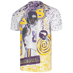 Randy Moss  Retired Player Name & Number Burst T-Shirt - Minnesota Vikings