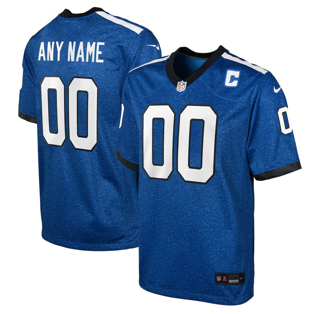 Youth Indiana Nights Alternate Custom Game Jersey - Indianapolis Colts