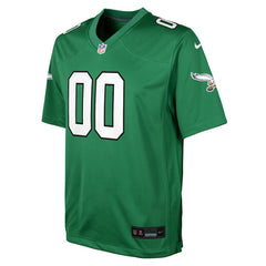 Youth Alternate Custom Game Jersey - Philadelphia Eagles