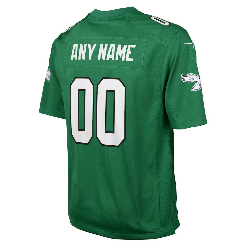 Youth Alternate Custom Game Jersey - Philadelphia Eagles