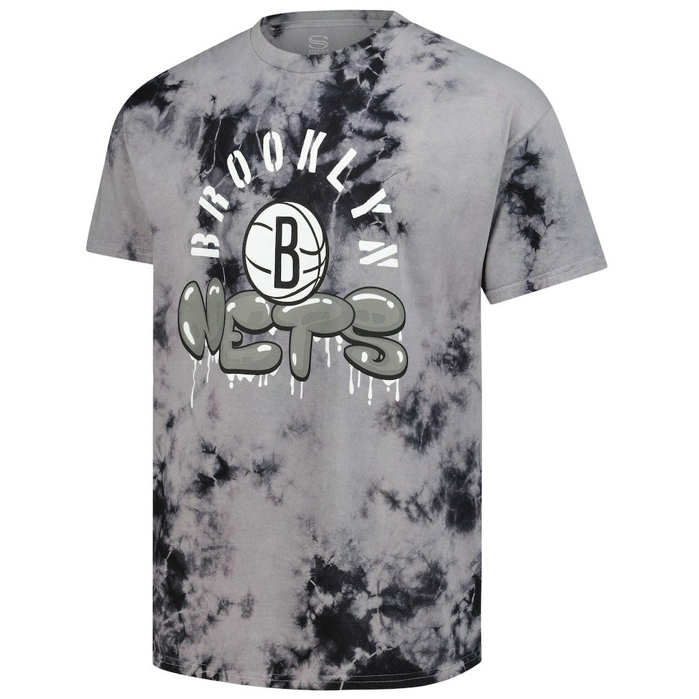 NBA Brooklyn Nets Stadium Essentials Unisex Street Art Dark Crystal Washed T-Shirt