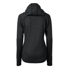 Cutter & Buck Women's Helmet Logo Mainsail Sweater-Knit Full-Zip Hoodie - Detroit Lions