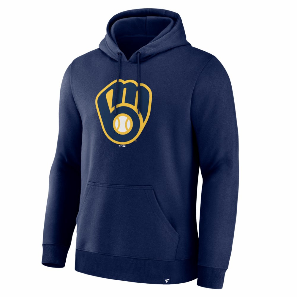 MLB Milwaukee Brewers Fanatics Primary Logo Legacy Hoodie