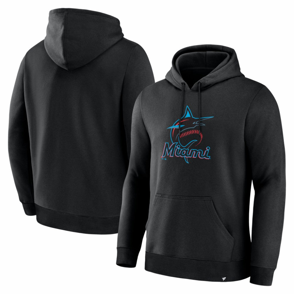 MLB Miami Marlins Fanatics Primary Logo Legacy Hoodie