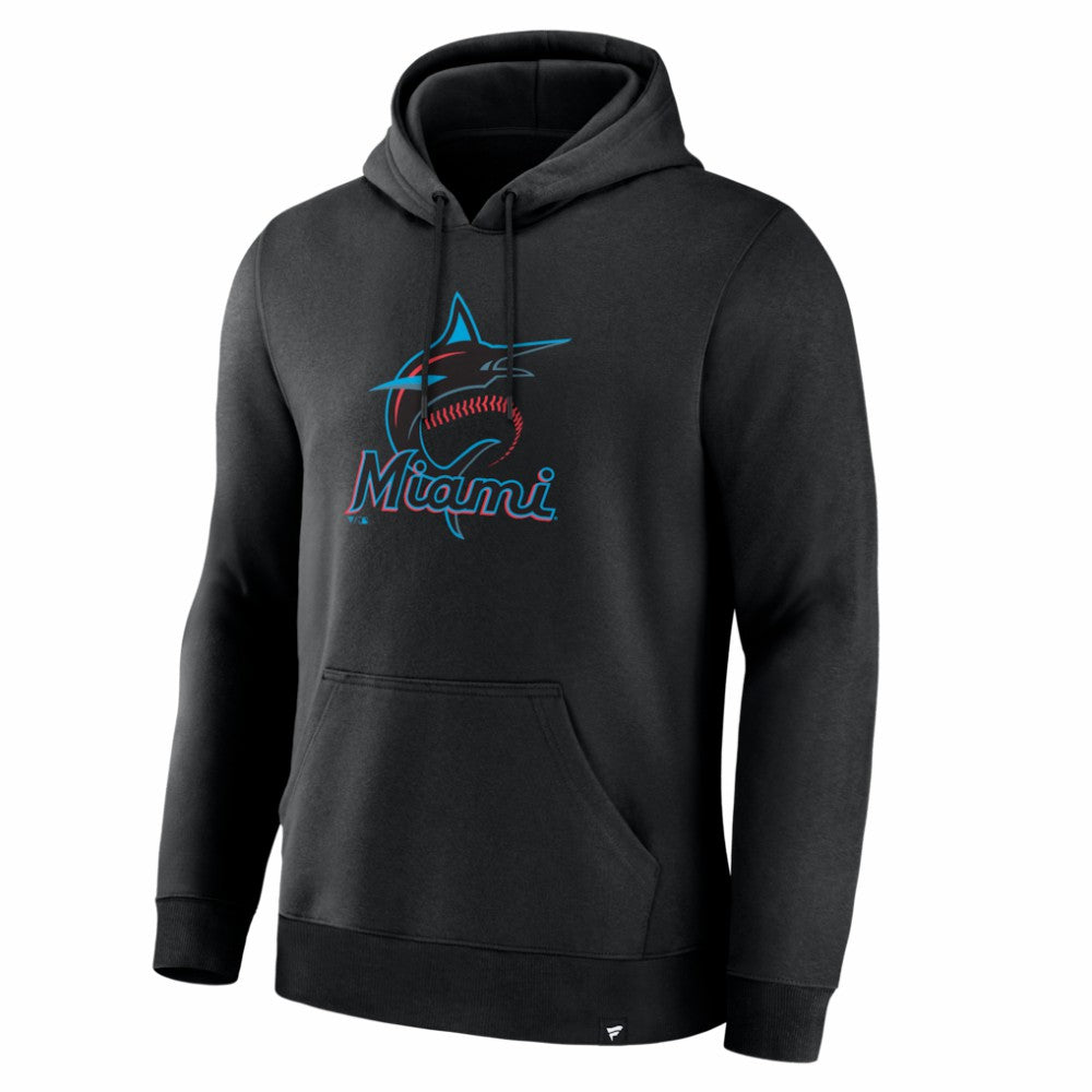 MLB Miami Marlins Fanatics Primary Logo Legacy Hoodie