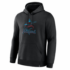 MLB Miami Marlins Fanatics Primary Logo Legacy Hoodie