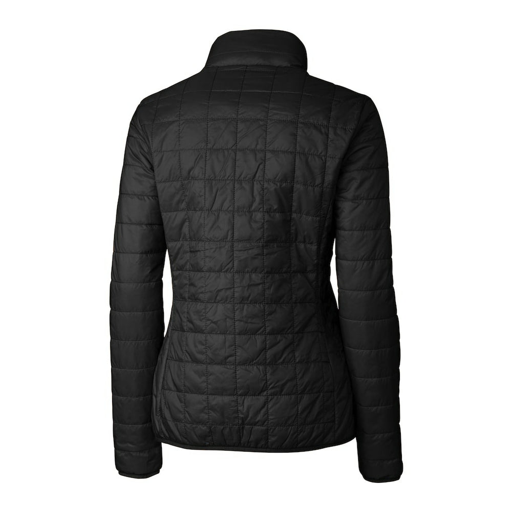 Cutter & Buck Women's Helmet Logo Rainier PrimaLoft Eco Insulated Full-Zip Puffer Jacket - Minnesota Vikings