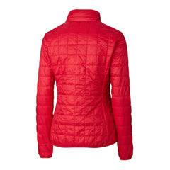 Cutter & Buck Women's Helmet Logo Rainier PrimaLoft Eco Insulated Full-Zip Puffer Jacket - Atlanta Falcons