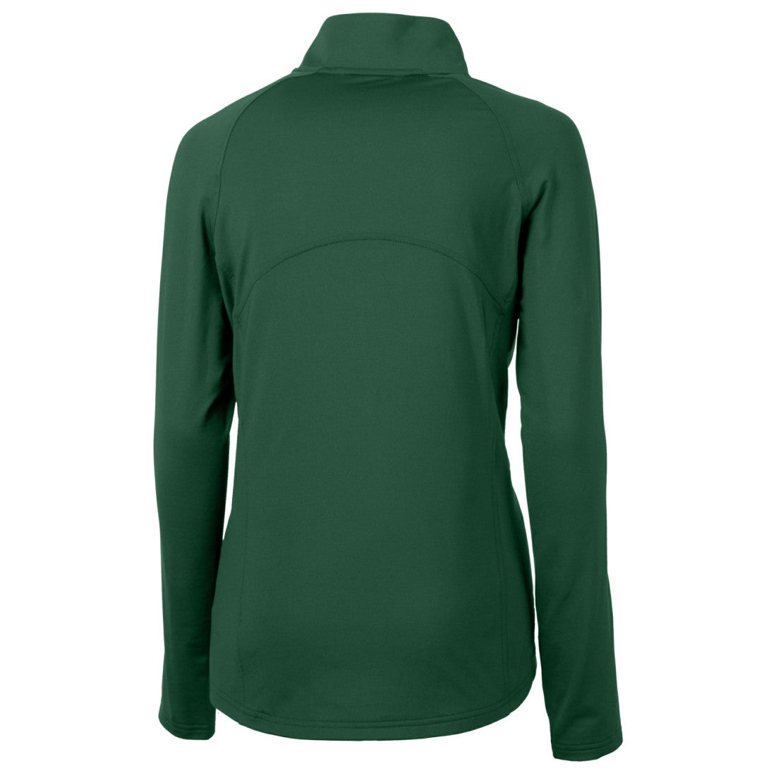 Cutter & Buck Women's Helmet Logo Adapt Eco Knit Stretch Recycled Half-Zip Pullover Top - Green Bay Packers