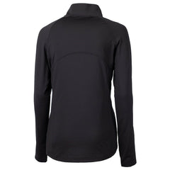 Cutter & Buck Women's Helmet Logo Adapt Eco Knit Stretch Recycled Half-Zip Pullover Top - Green Bay Packers