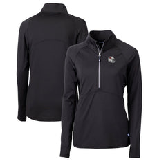 Cutter & Buck Women's Helmet Logo Adapt Eco Knit Stretch Recycled Half-Zip Pullover Top - Arizona Cardinals