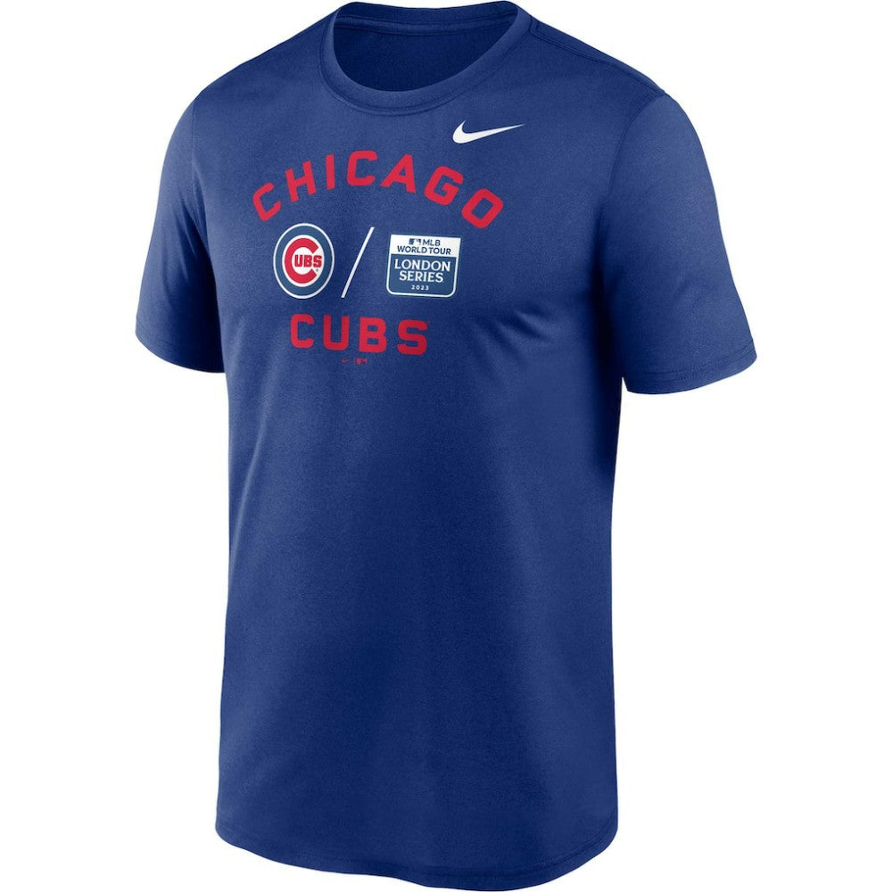 MLB Chicago Cubs Nike 2023 MLB World Tour: London Series Legend Performance T-Shirt