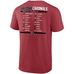Two-Pack 2023 Schedule T-Shirt Combo Set - Arizona Cardinals