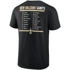 Two-Pack 2023 Schedule T-Shirt Combo Set - New Orleans Saints
