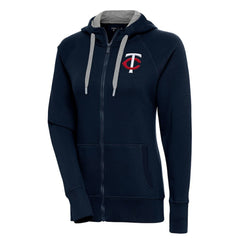 MLB Minnesota Twins Antigua Women's Victory Full-Zip Hoodie