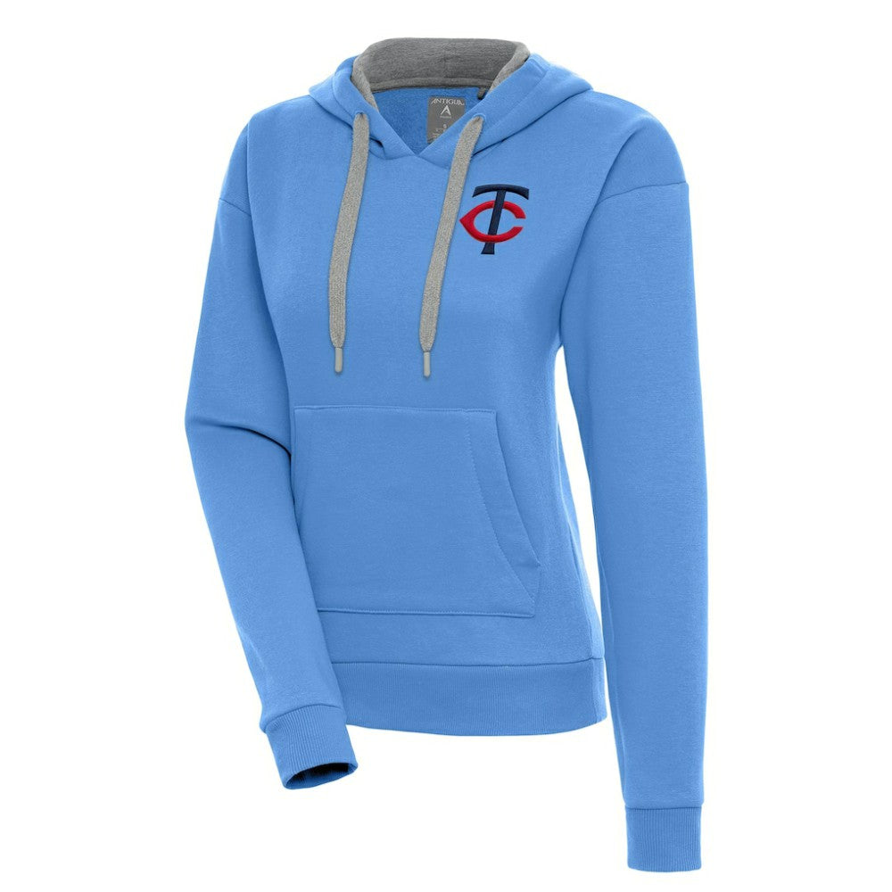 MLB Minnesota Twins Antigua Women's Victory Pullover Hoodie