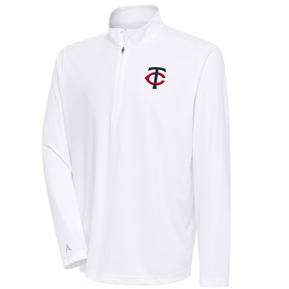 MLB Minnesota Twins Antigua Tribute Quarter-Zip Pullover Top