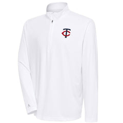MLB Minnesota Twins Antigua Tribute Quarter-Zip Pullover Top