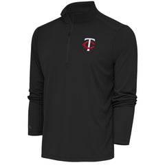 MLB Minnesota Twins Antigua Tribute Quarter-Zip Pullover Top
