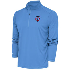MLB Minnesota Twins Antigua Tribute Quarter-Zip Pullover Top