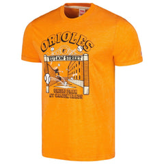 MLB Baltimore Orioles Homage Eutaw Street Hyper Local Tri-Blend T-Shirt