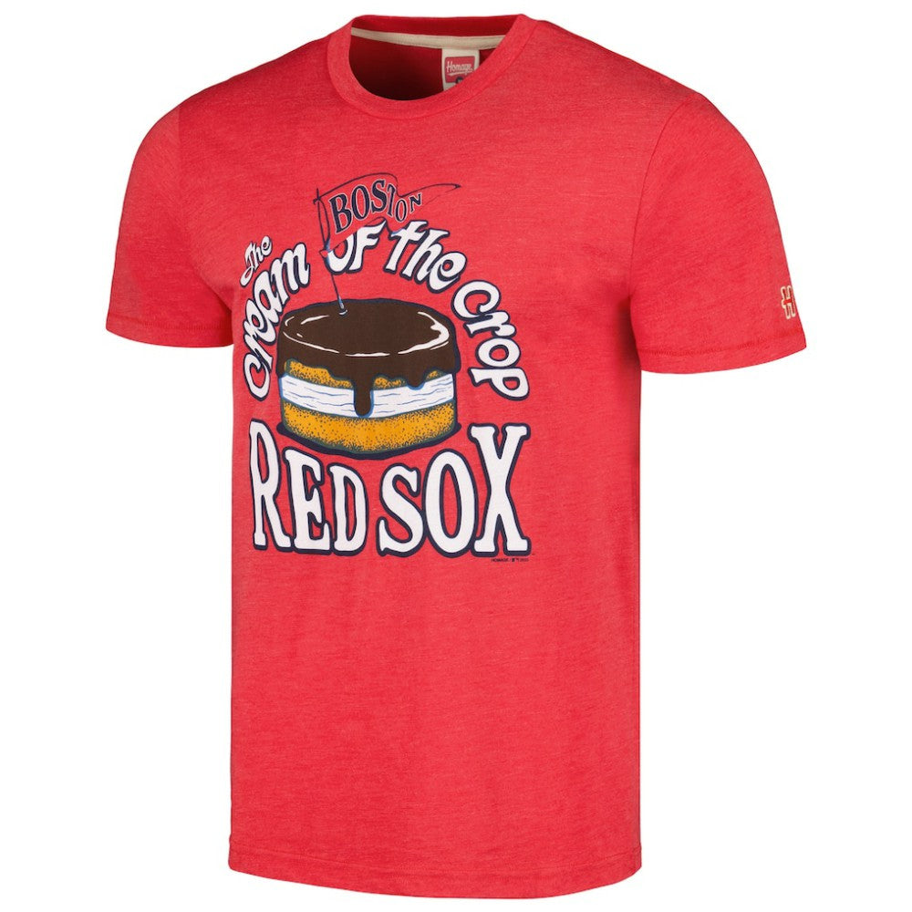 MLB Boston Red Sox Homage Cream of the Crop Hyper Local Tri-Blend T-Shirt