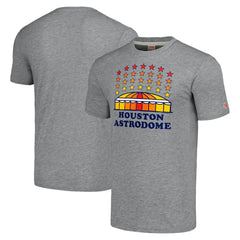 MLB Houston Astros Homage Astrodome Stars Hyper Local Tri-Blend T-Shirt