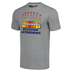 MLB Houston Astros Homage Astrodome Stars Hyper Local Tri-Blend T-Shirt
