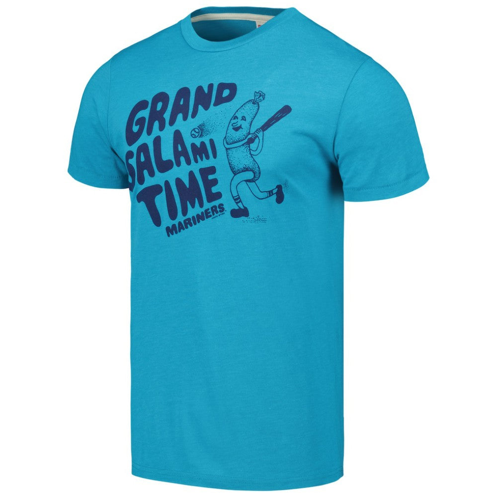 MLB Seattle Mariners Homage Grand Salami Time Hyper Local Tri-Blend T-Shirt