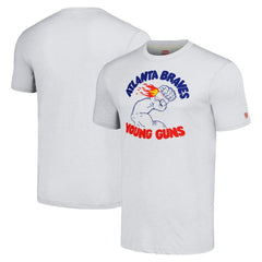 MLB Atlanta Braves Homage Doodle Collection Young Guns Tri-Blend T-Shirt