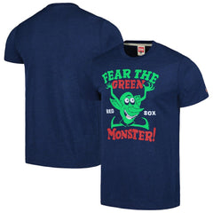 MLB Boston Red Sox Homage Doodle Collection The Green Monster Tri-Blend T-Shirt