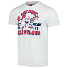 MLB Cleveland Guardians Homage Doodle Collection We Are Cleveland Tri-Blend T-Shirt