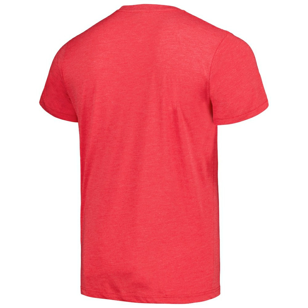 MLB Los Angeles Angels Homage Doodle Collection It's Rally Time Tri-Blend T-Shirt