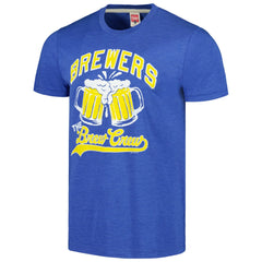 MLB Milwaukee Brewers Homage Doodle Collection The Brew Crew Tri-Blend T-Shirt