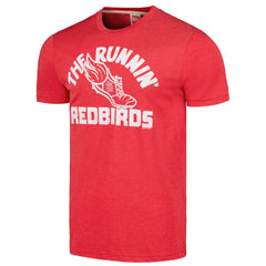 MLB St. Louis Cardinals Homage Doodle Collection The Runnin' Redbirds Tri-Blend T-Shirt