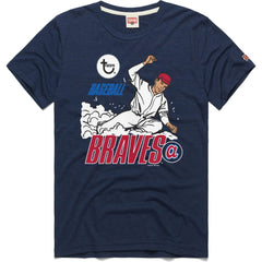 MLB Atlanta Braves Homage x Topps Tri-Blend T-Shirt