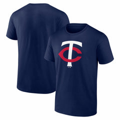MLB Minnesota Twins Logo Athletic Official Logo T-Shirt