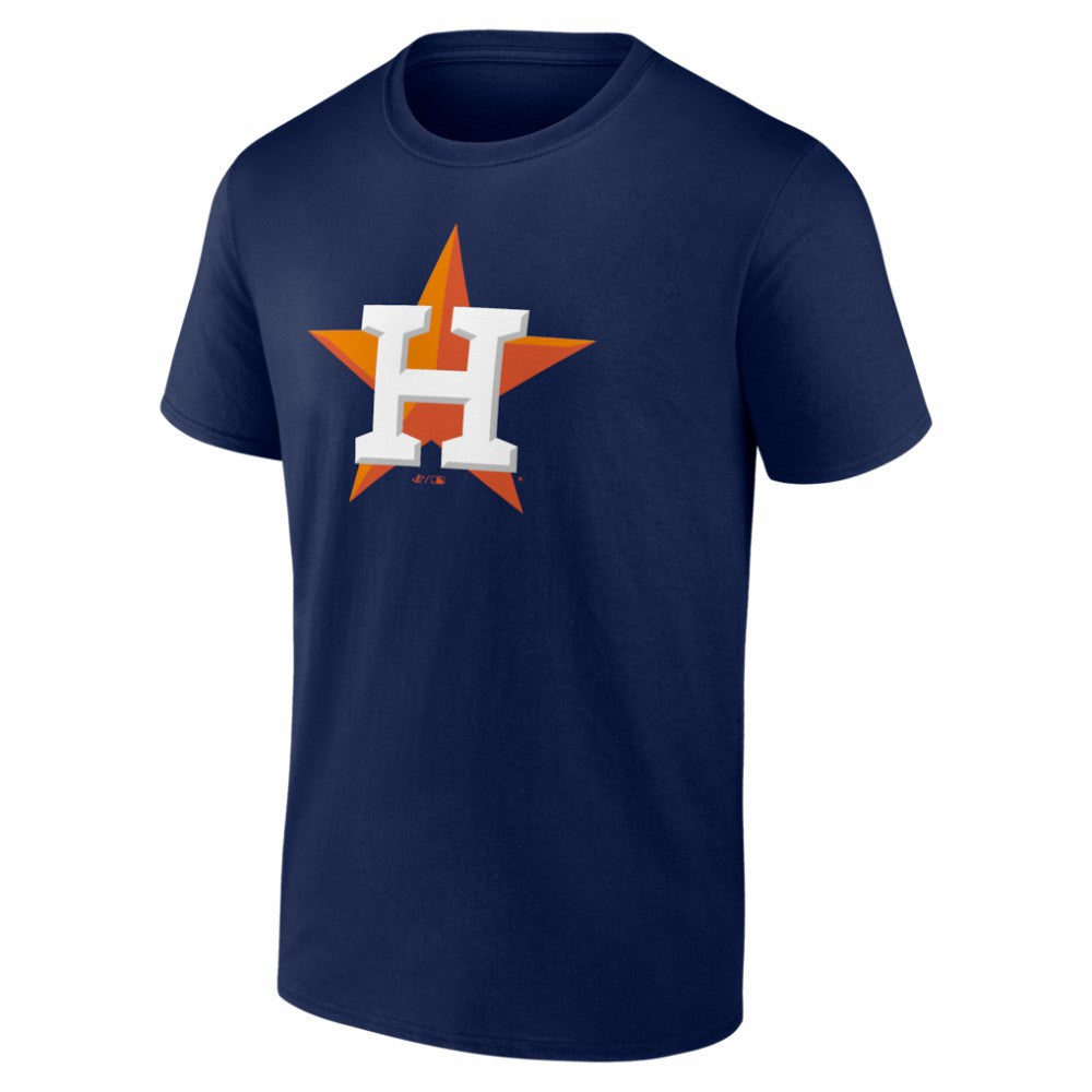 MLB Houston Astros Logo Athletic Official Logo T-Shirt