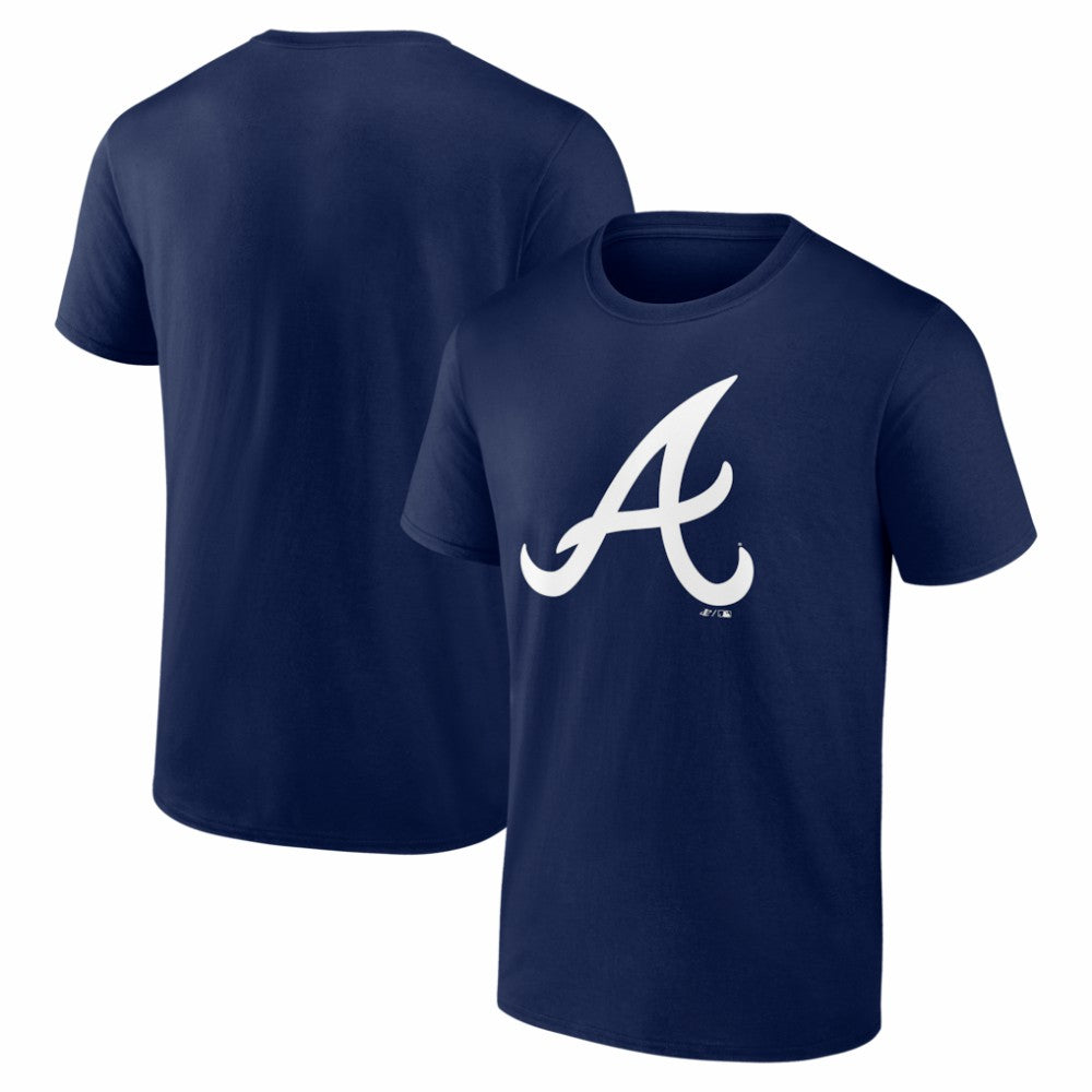 MLB Atlanta Braves Logo Athletic Official Logo T-Shirt