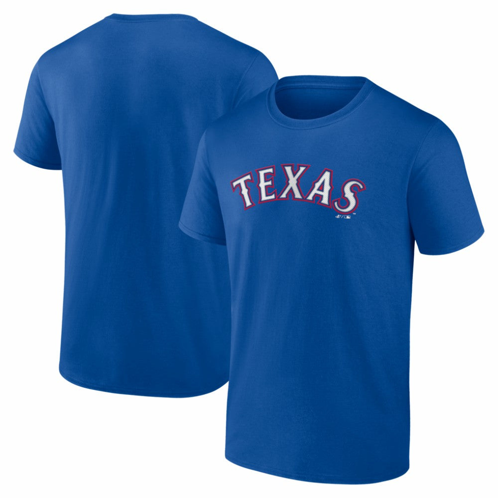 MLB Texas Rangers Logo Athletic Wordmark T-Shirt