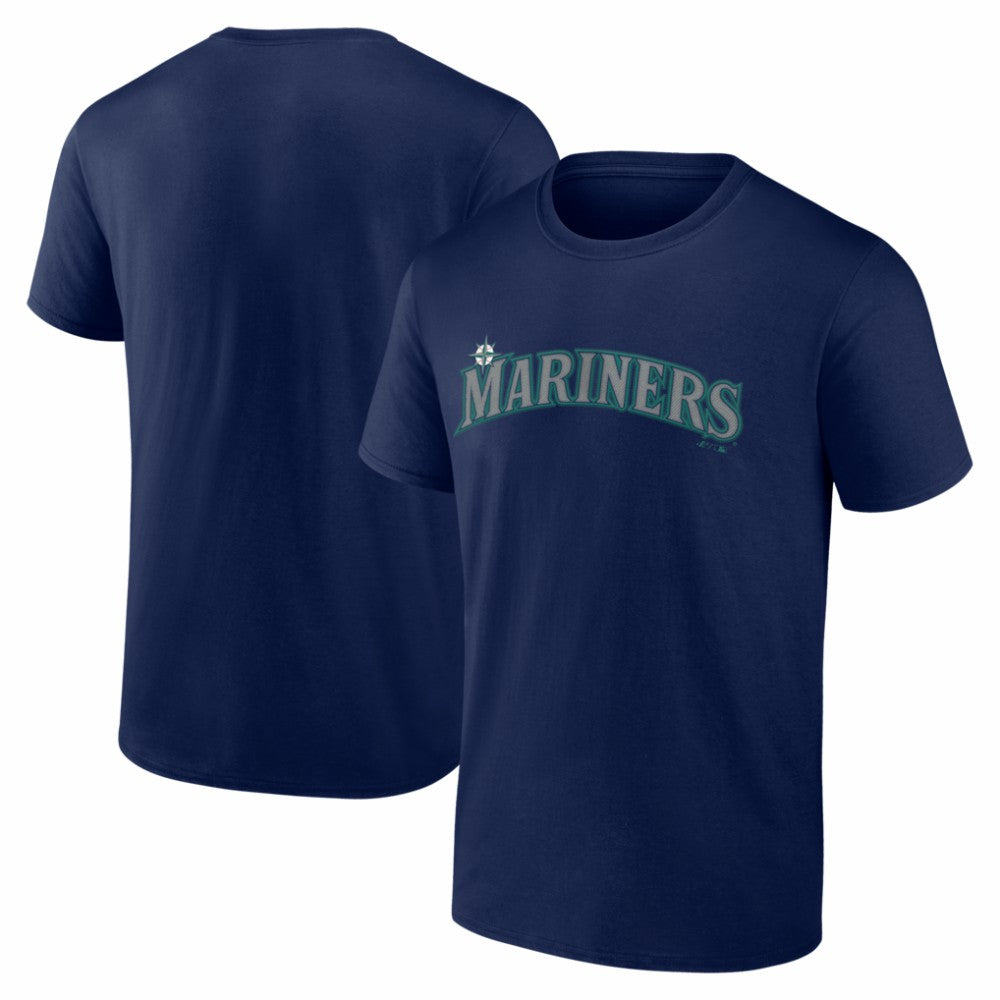 MLB Seattle Mariners Logo Athletic Wordmark T-Shirt