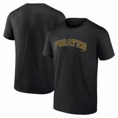 MLB Pittsburgh Pirates Logo Athletic Wordmark T-Shirt