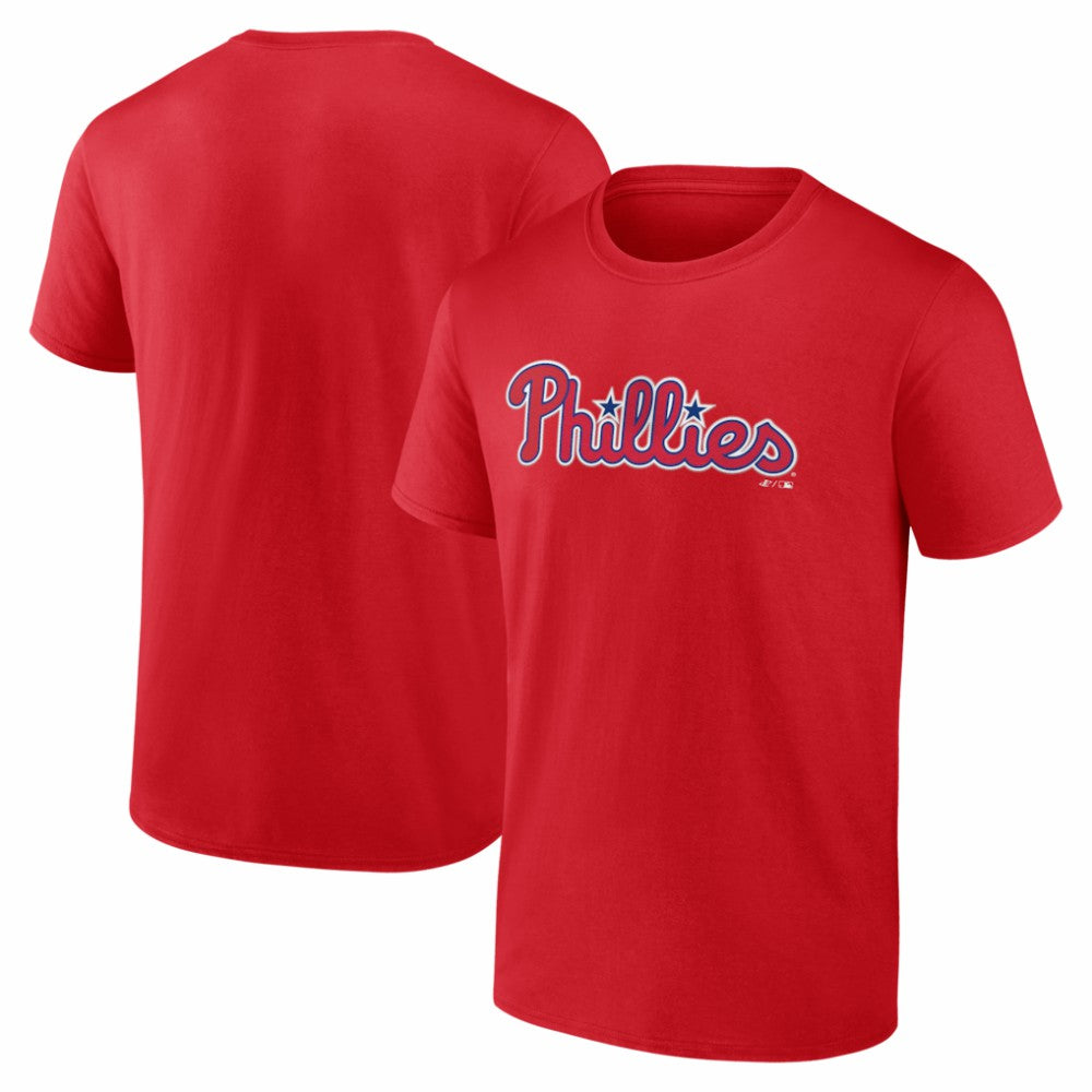 MLB Philadelphia Phillies Logo Athletic Wordmark T-Shirt