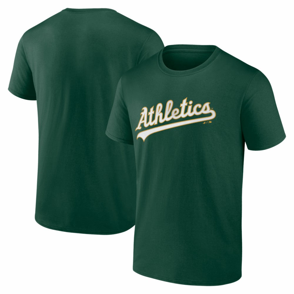 MLB Athletics Logo Athletic Wordmark T-Shirt
